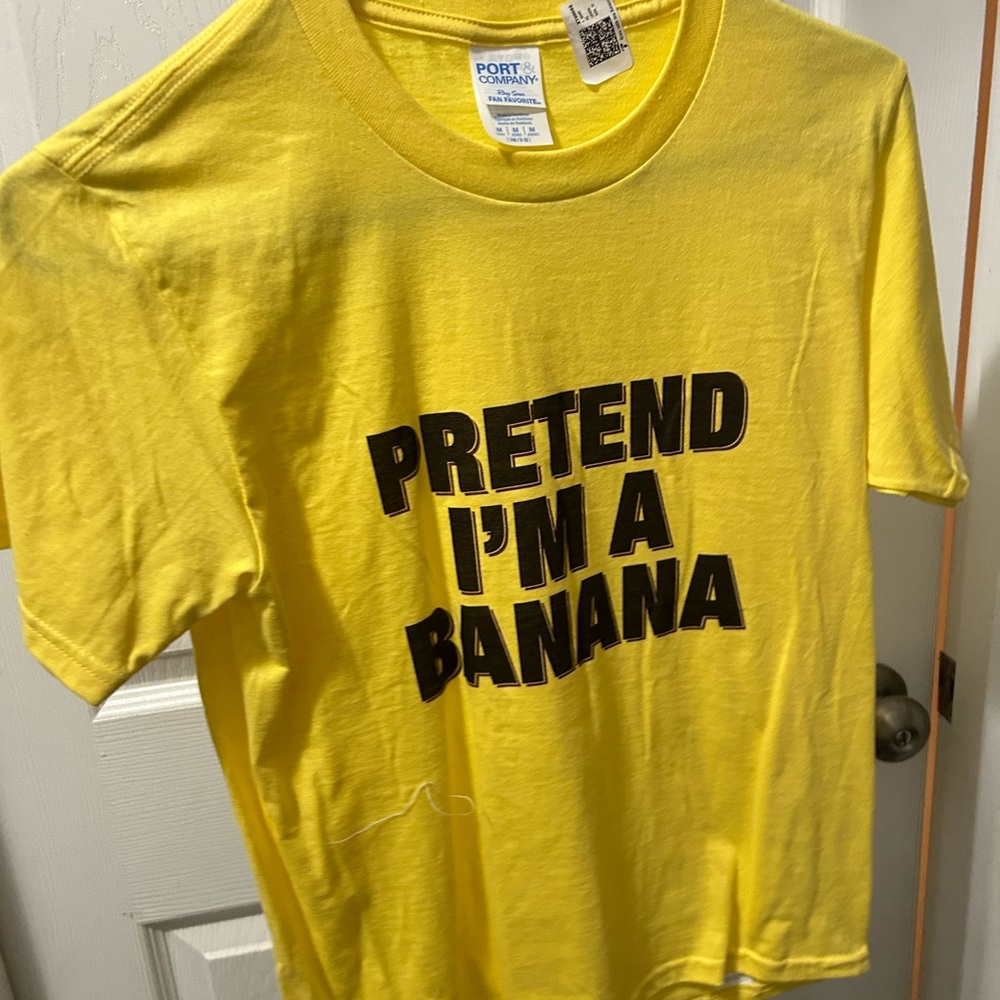Port and Company Yellow Kids Shirt